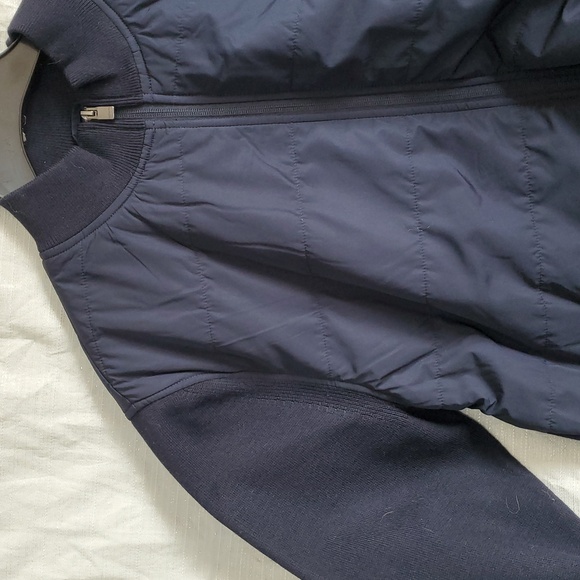 Infinity Linearflex Mixed Media Sweater Jacket - Picture 3 of 14